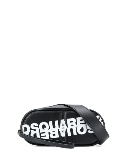 Shop Dsquared2 Women's Black Leather Belt Bag