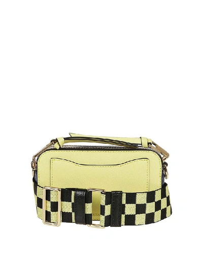 Shop Marc Jacobs Women's Yellow Leather Shoulder Bag
