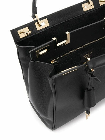 Shop Giambattista Valli Women's Black Leather Handbag