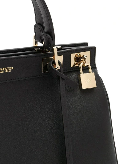 Shop Giambattista Valli Women's Black Leather Handbag