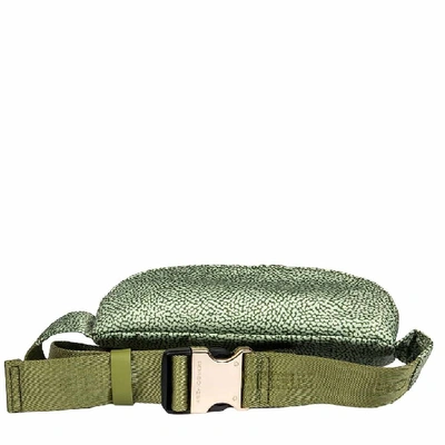 Shop Borbonese Women's Green Polyester Belt Bag