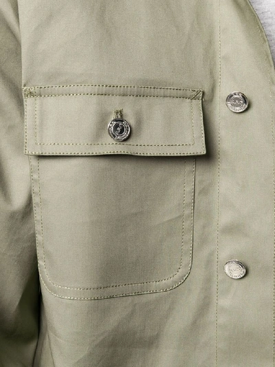 Shop Apc A.p.c. Men's Green Cotton Jacket