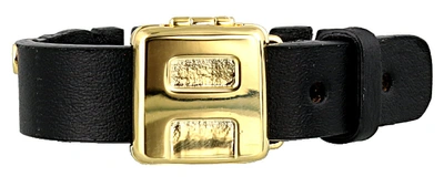 Shop Ambush Logo Bracelet In Gold