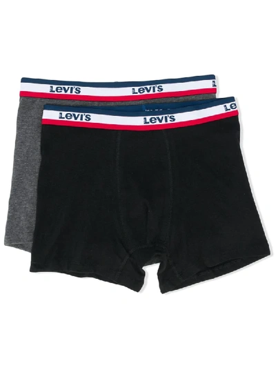 Shop Levi's 3er-set Shorts In Black