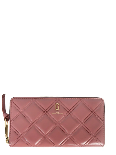 Shop Marc Jacobs Softshot Wallet In Rosso