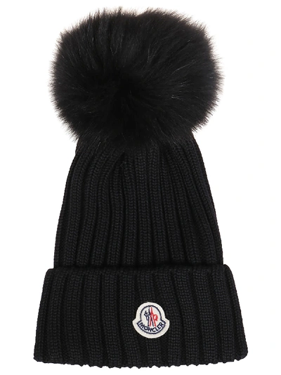 Shop Moncler Berretto In Black