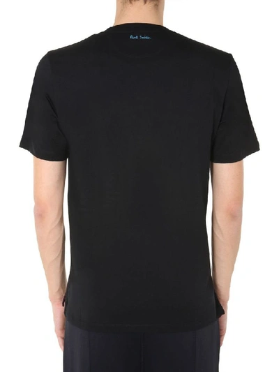 Shop Paul Smith Men's Black Cotton T-shirt