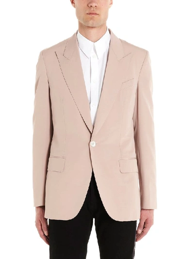 Shop Givenchy Men's Pink Polyester Blazer