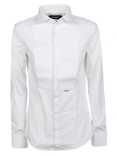 Shop Dsquared2 Camicia In Bianco