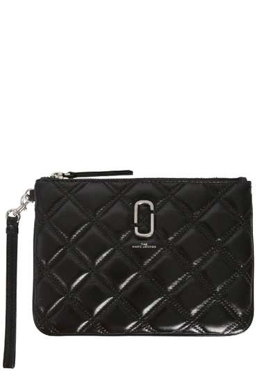Shop Marc Jacobs Softshot Pouch In Nero