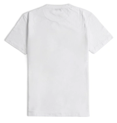 Shop Etro Men's White Cotton T-shirt