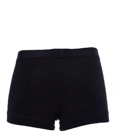 Shop Dsquared2 Men's Black Cotton Boxer