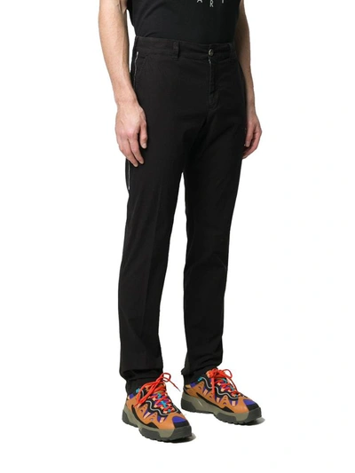 Shop Kenzo Men's Black Cotton Pants