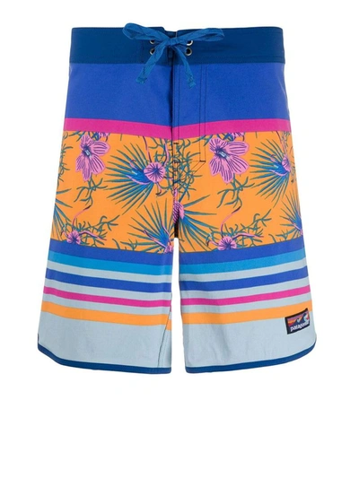 Shop Patagonia Men's Multicolor Polyamide Trunks