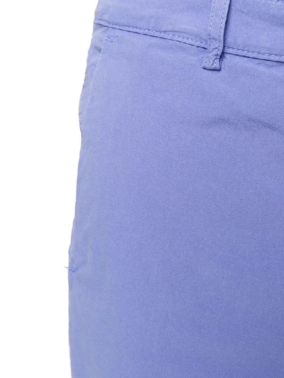 Shop Kenzo Men's Blue Cotton Shorts