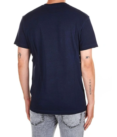 Shop Dsquared2 Men's Blue Cotton T-shirt