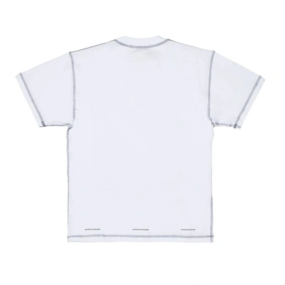 Shop United Standard Men's White Cotton T-shirt