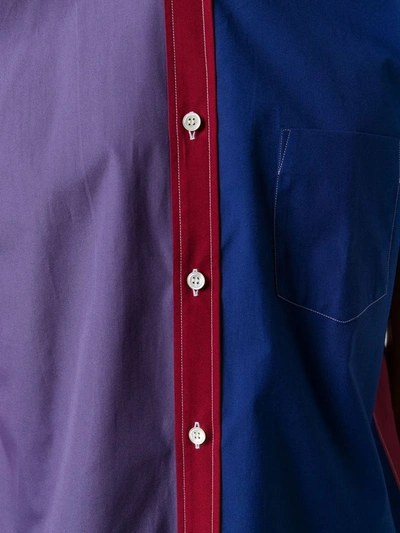 Shop Comme Des Garçons Shirt Men's Multicolor Cotton Shirt