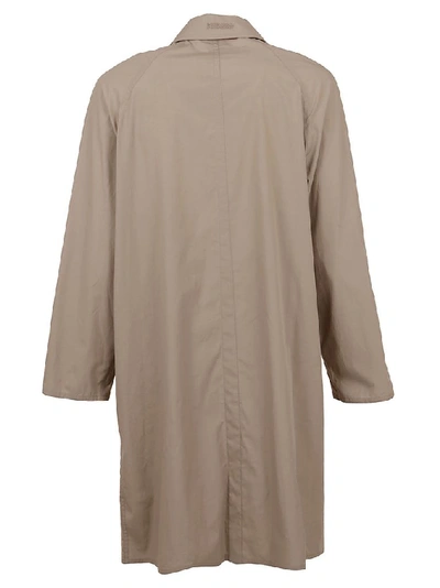 Shop Kenzo Men's Beige Cotton Coat