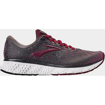 Shop Brooks Women's Glycerin 17 Running Shoes In Red