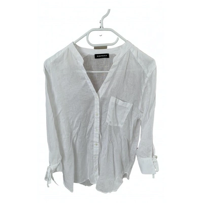 Pre-owned History Repeats White Linen  Top