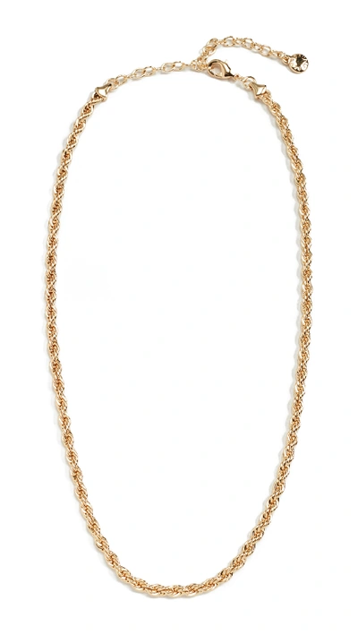 Shop Baublebar Twist Choker Necklace In Gold