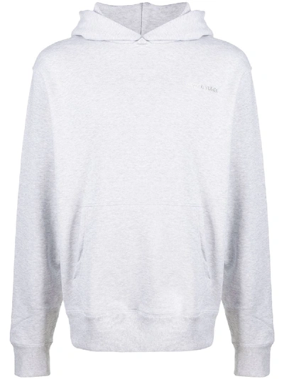 Shop Adidas Originals By Pharrell Williams X Pharrell Williams Hooded Sweatshirt In Grey