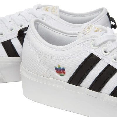 Shop Adidas Womens Adidas Nizza Platform W In White