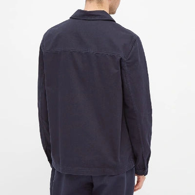 Shop A Kind Of Guise Lir Overshirt In Blue