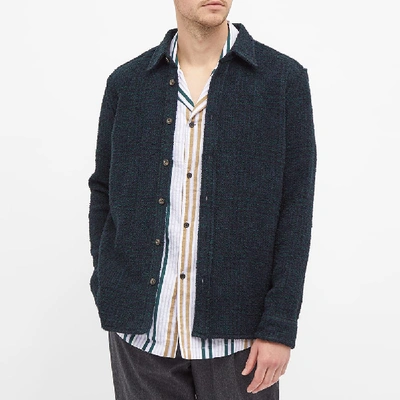 Shop A Kind Of Guise Dullu Overshirt In Blue