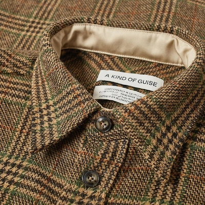 Shop A Kind Of Guise Dullu Overshirt In Brown