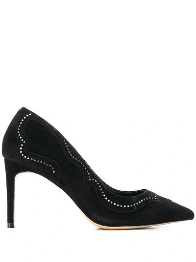 Shop Allsaints Zehra Studded Pumps In Black