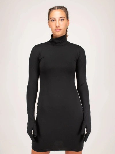 Shop Vetements Lycra Styling Dress Black