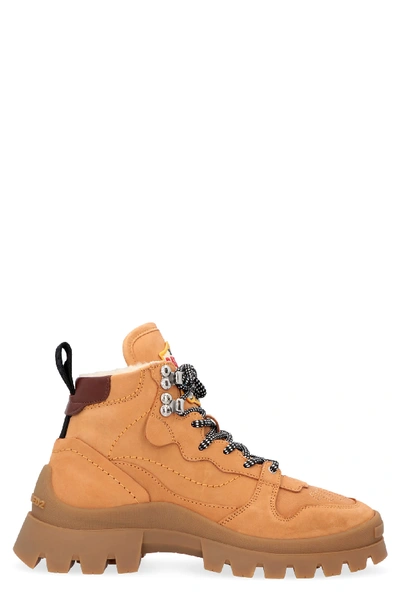 Shop Dsquared2 Tank Cliff Nubuck Boots In Camel
