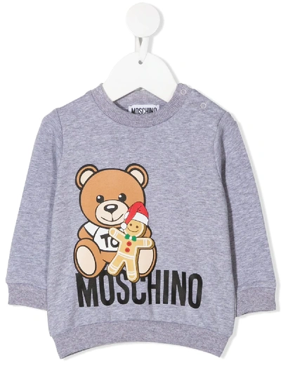 TEDDY PRINT SWEATSHIRT