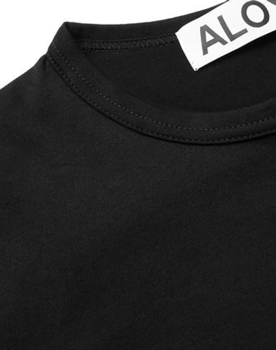 Shop Aloye T-shirt In Black