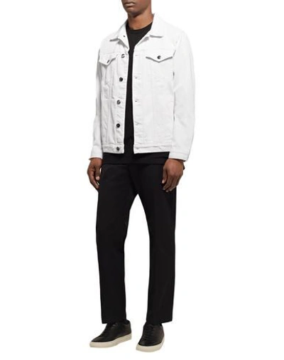 Shop Frame Denim Outerwear In White