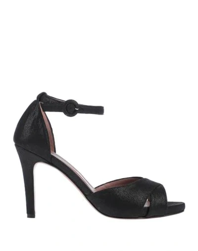 Shop Albano Sandals In Black