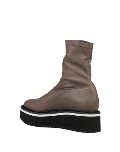 Clergerie Ankle Boots In Beige