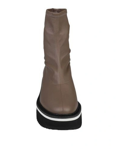 Clergerie Ankle Boots In Beige