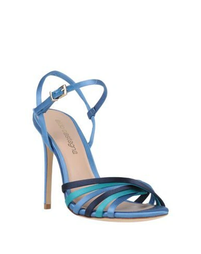 Shop Aldo Castagna Sandals In Pastel Blue