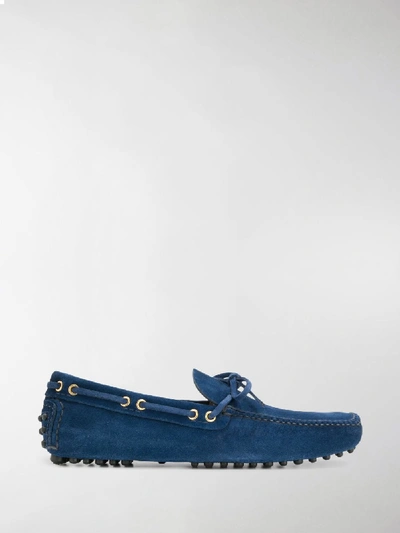 Shop Car Shoe Slip-on Loafers In Blue
