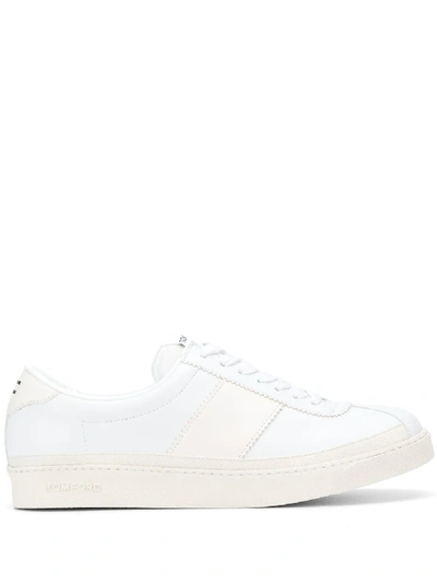 Shop Tom Ford Panelled Low-top Sneakers In White