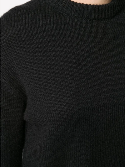 Shop Saint Laurent Cashmere Sweater In Black