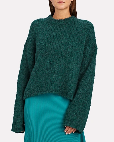 Shop 3.1 Phillip Lim / フィリップ リム Alpaca Wool Crewneck Sweater In Green