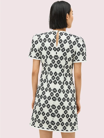 Shop Kate Spade Spade Tweed Dress In French Cream