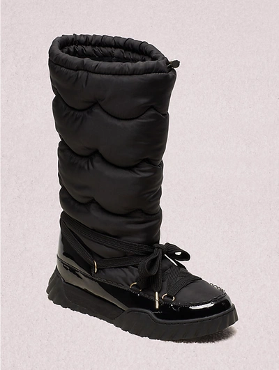 Shop Kate Spade Flurry Boots In Black