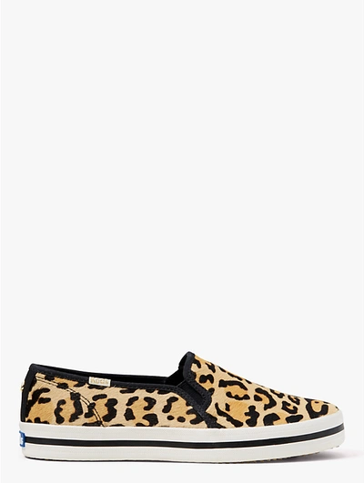 Shop Kate Spade New York Double Decker Leopard-print Sneakers In Leopard Print