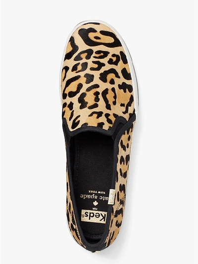 Shop Kate Spade New York Double Decker Leopard-print Sneakers In Leopard Print