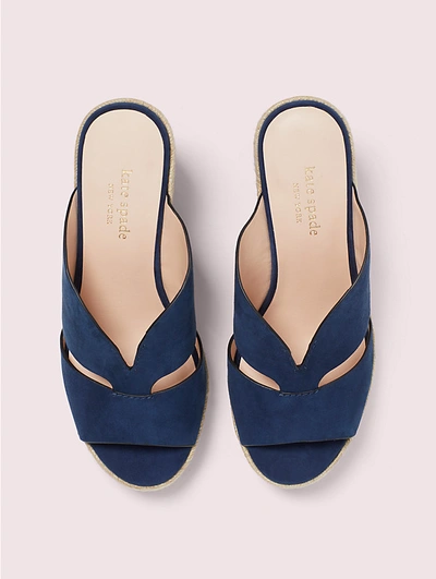 Shop Kate Spade Tropez Sandals In Blazer Blue